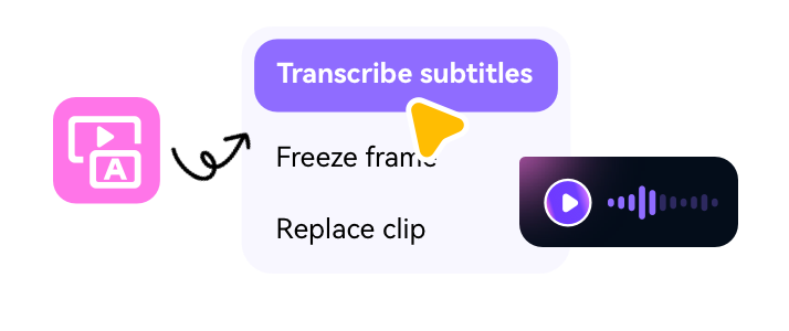 Convert video and audio into text