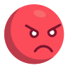 Angry emoji
