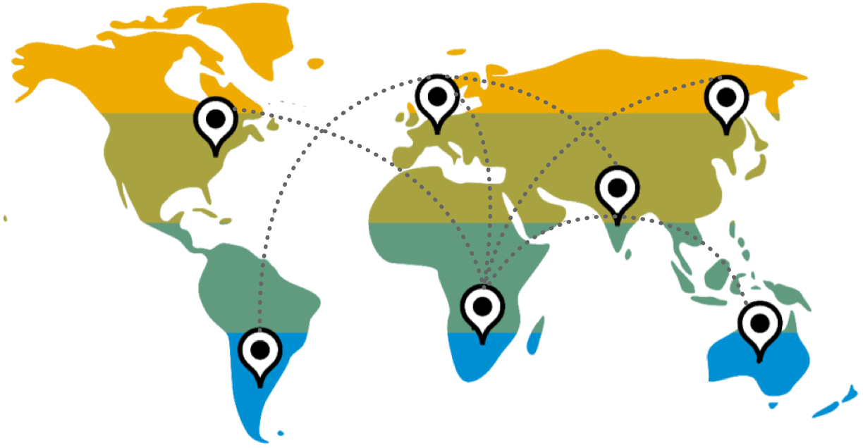 B2B and B2C AI products & services to countries and regions