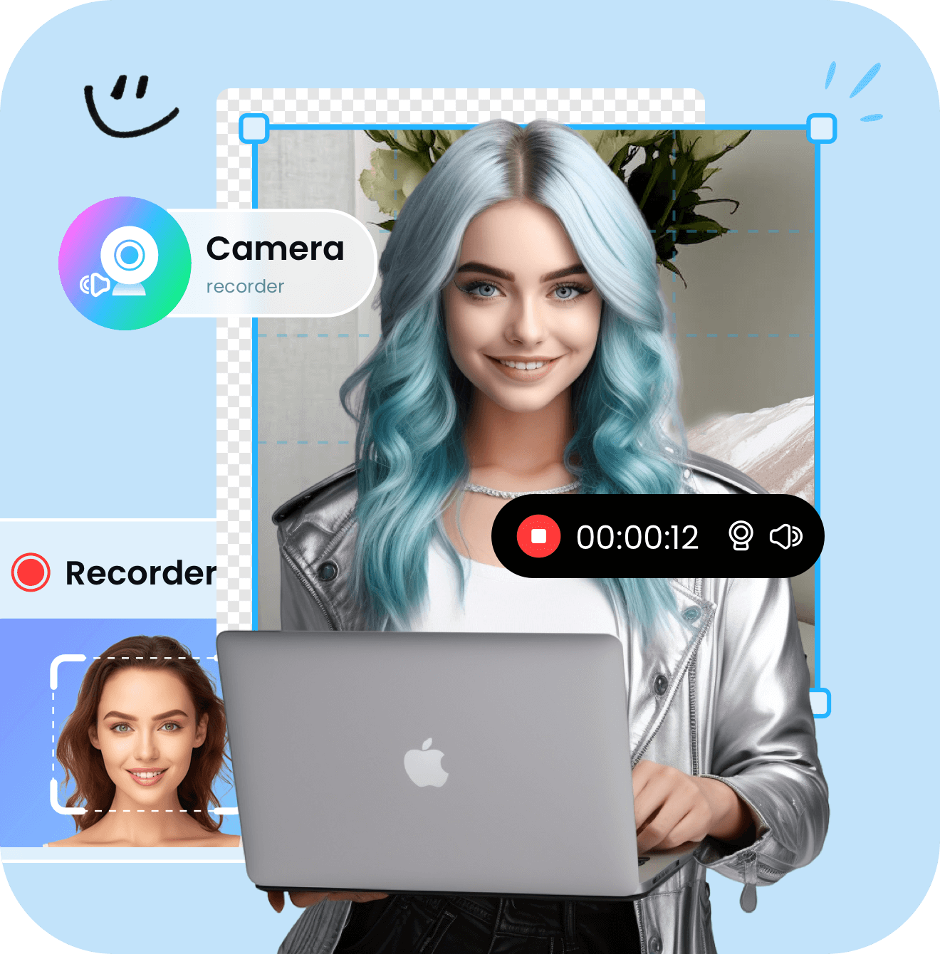 DupDub Webcam recorder tool