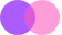 Pink colour circle image